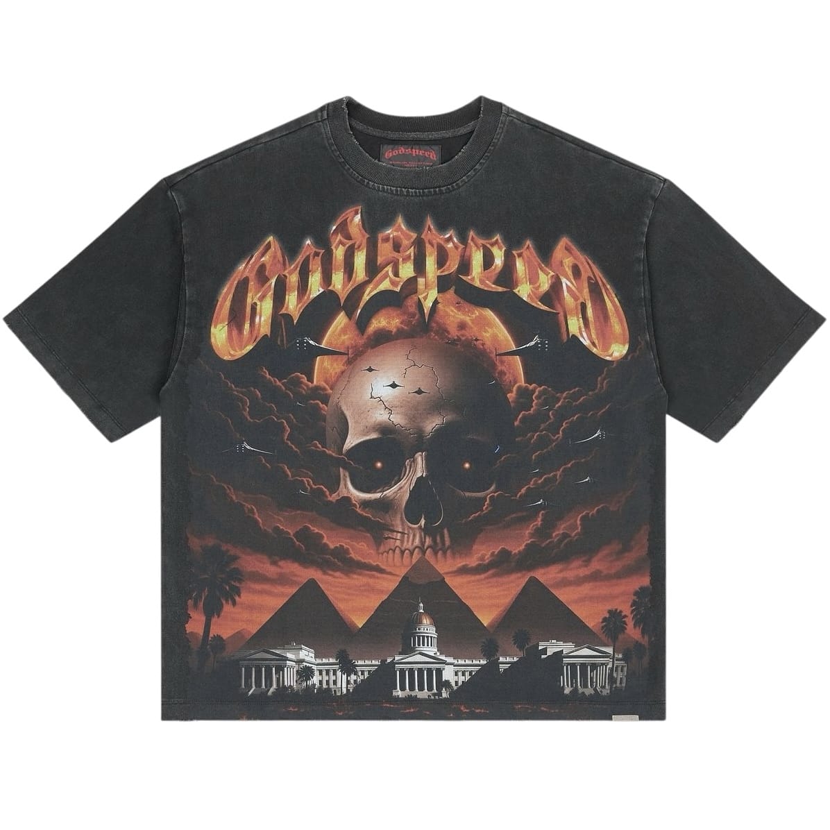 Godspeed Echoes Of Empires Tee (Black)