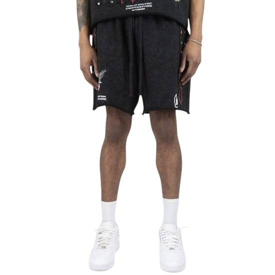 R3bel Denim Multiverse French Terry Set (Ash Black)