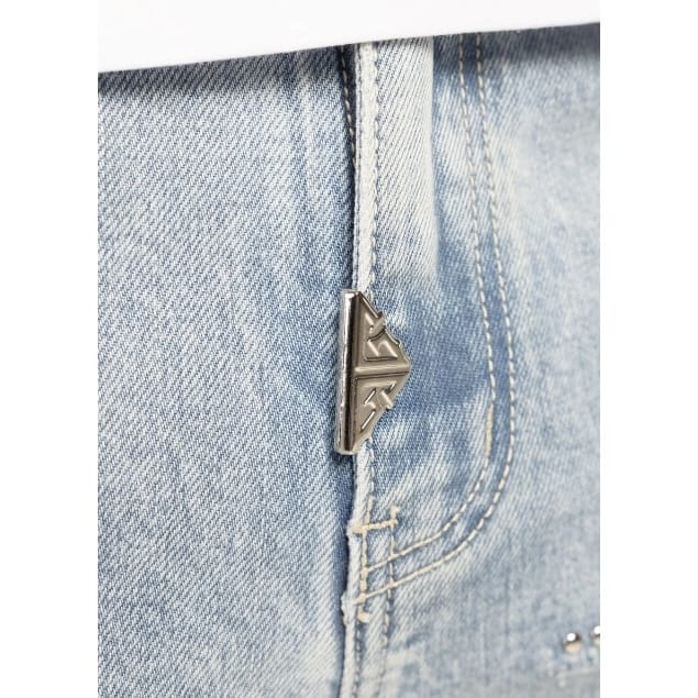 Guapi Spider Denim Jean (Aqua Blue) 836ABSD