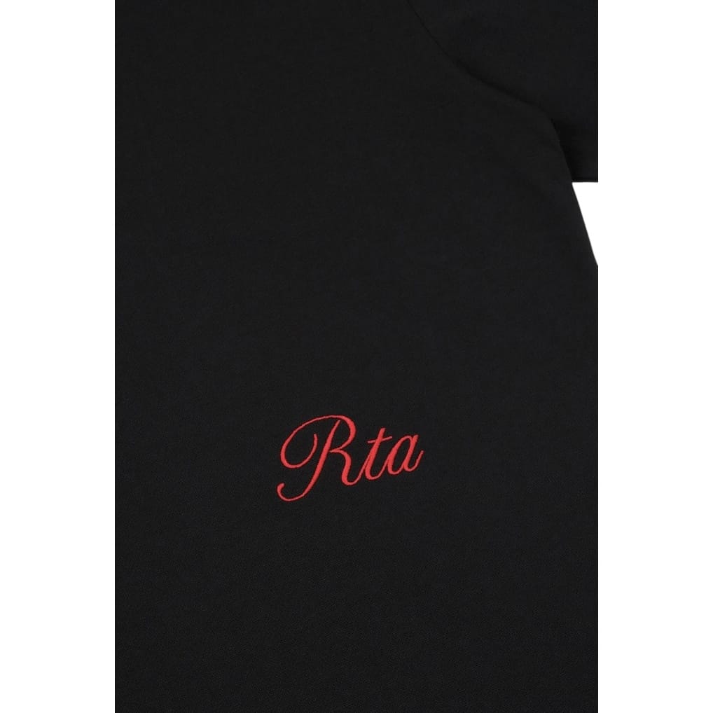 Rta Liam Short Sleeve Tee (Black Nif Script)