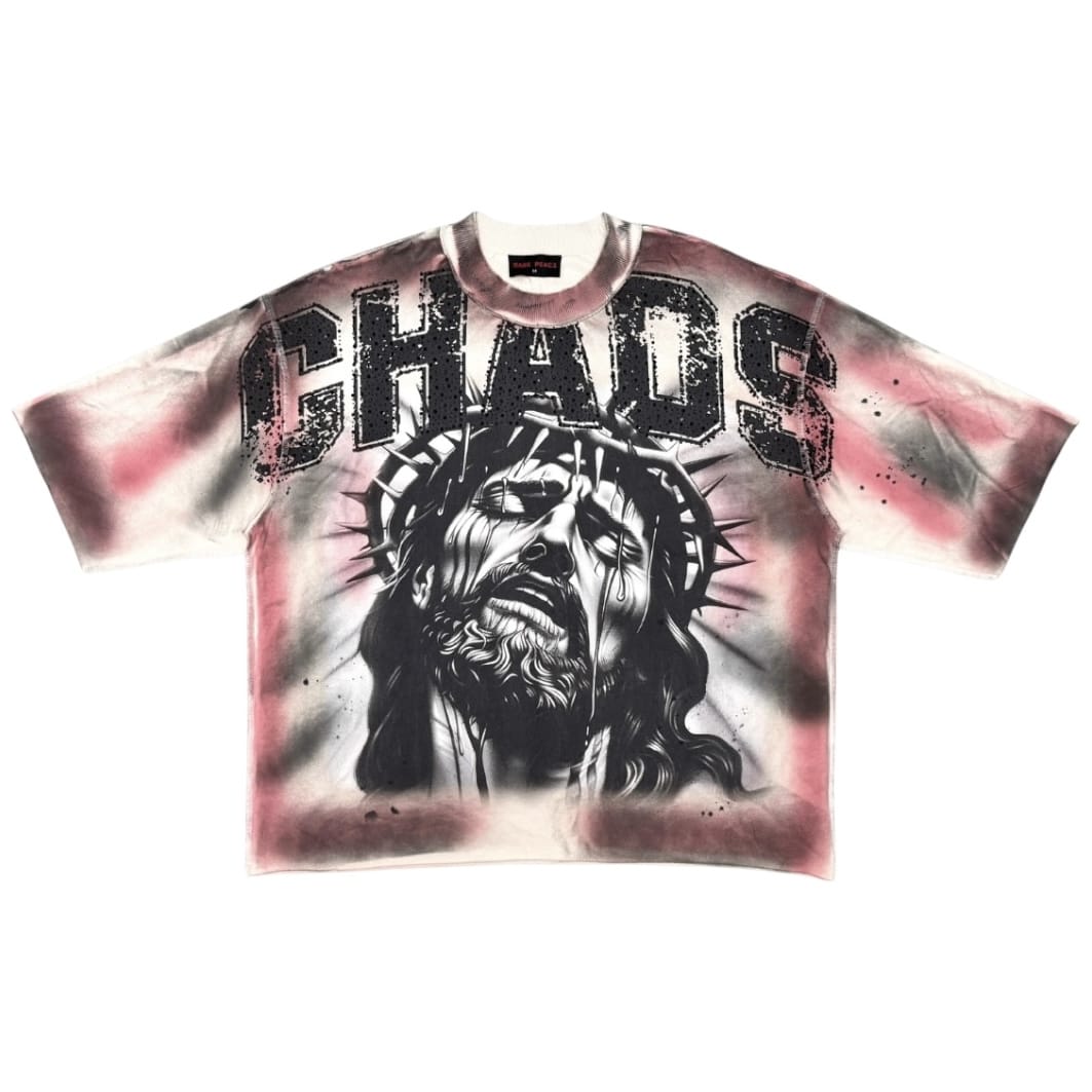 Rare Peace Chaos Tee (Light Khaki) RT6047