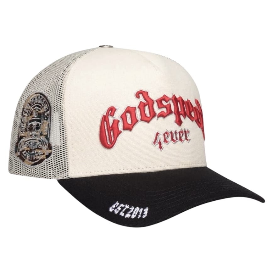 Godspeed GS Forever Trucker Hat (Cream/Black)