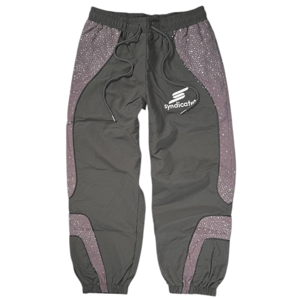 The Syndicate Nylon Jacket & Pants Set (Black)