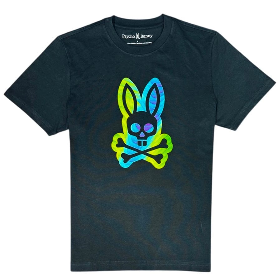 Psycho Montgomery Graphic Tee (Navy) B6U948Y1PC