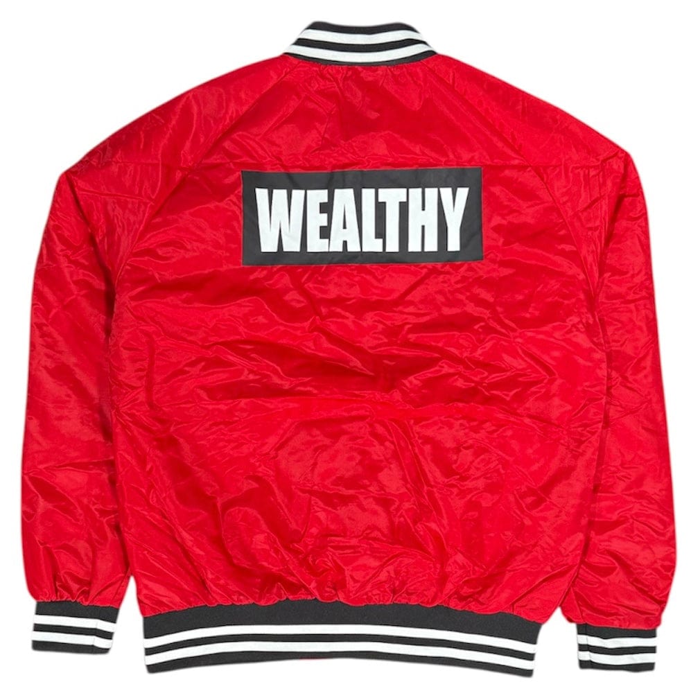 Wealthy Varsity Jacket (Red/Black) VBJ2230