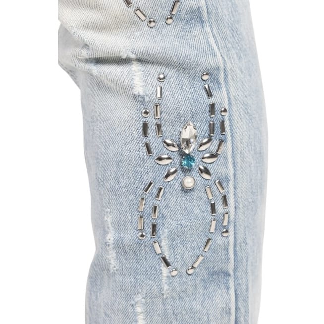 Guapi Spider Denim Jean (Aqua Blue) 836ABSD