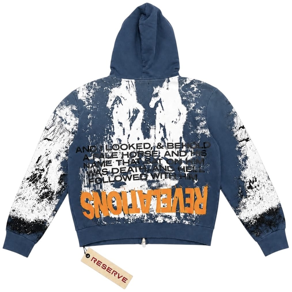 GFTD La Pail Horse Hoodie (Blue)