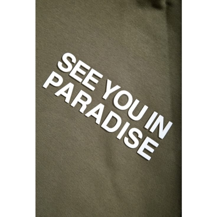 See You In Paradise Perfect Pitch Pullover Hoodie (Olive) 9229H