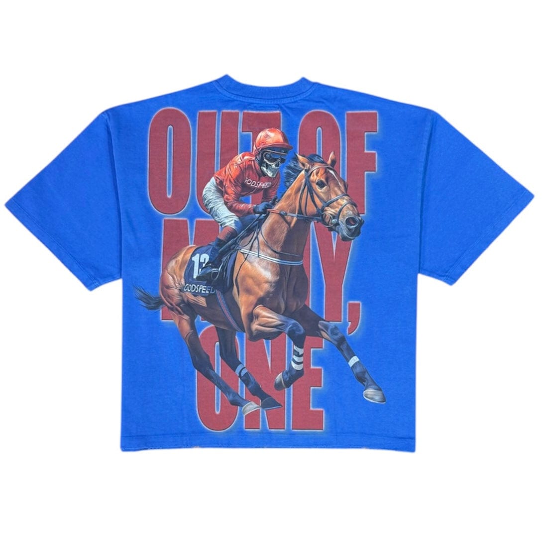 Godspeed Thoroughbred Tee (Blue)