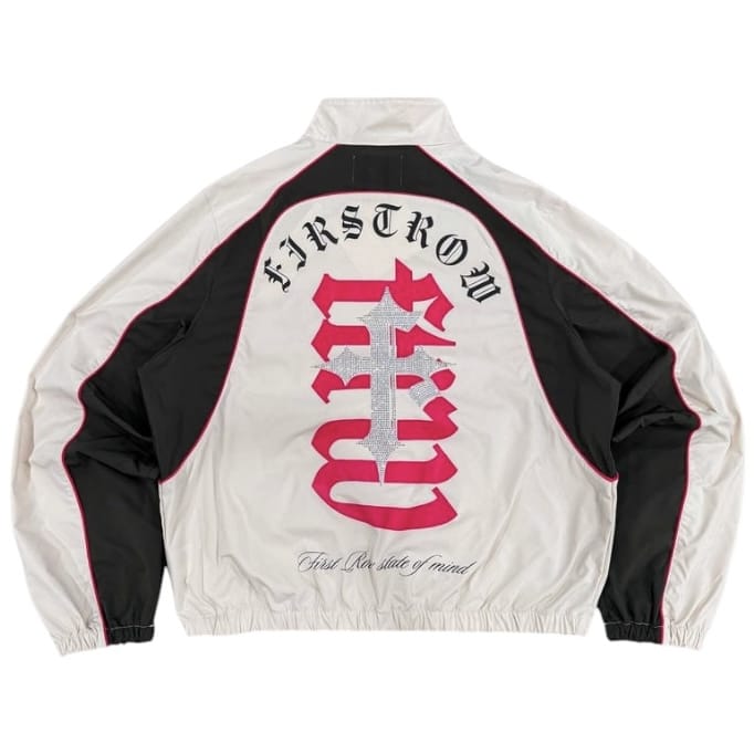 First Row Property Track Jacket & Pants Set (Ecru)
