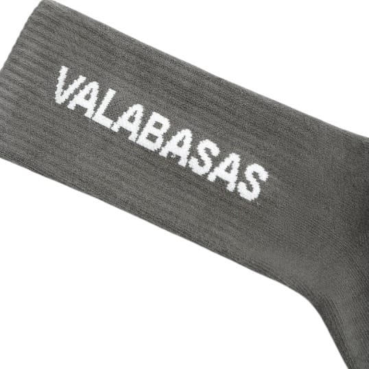 Valabasas Footprint Socks (Graphite) VAL-SOCK-001