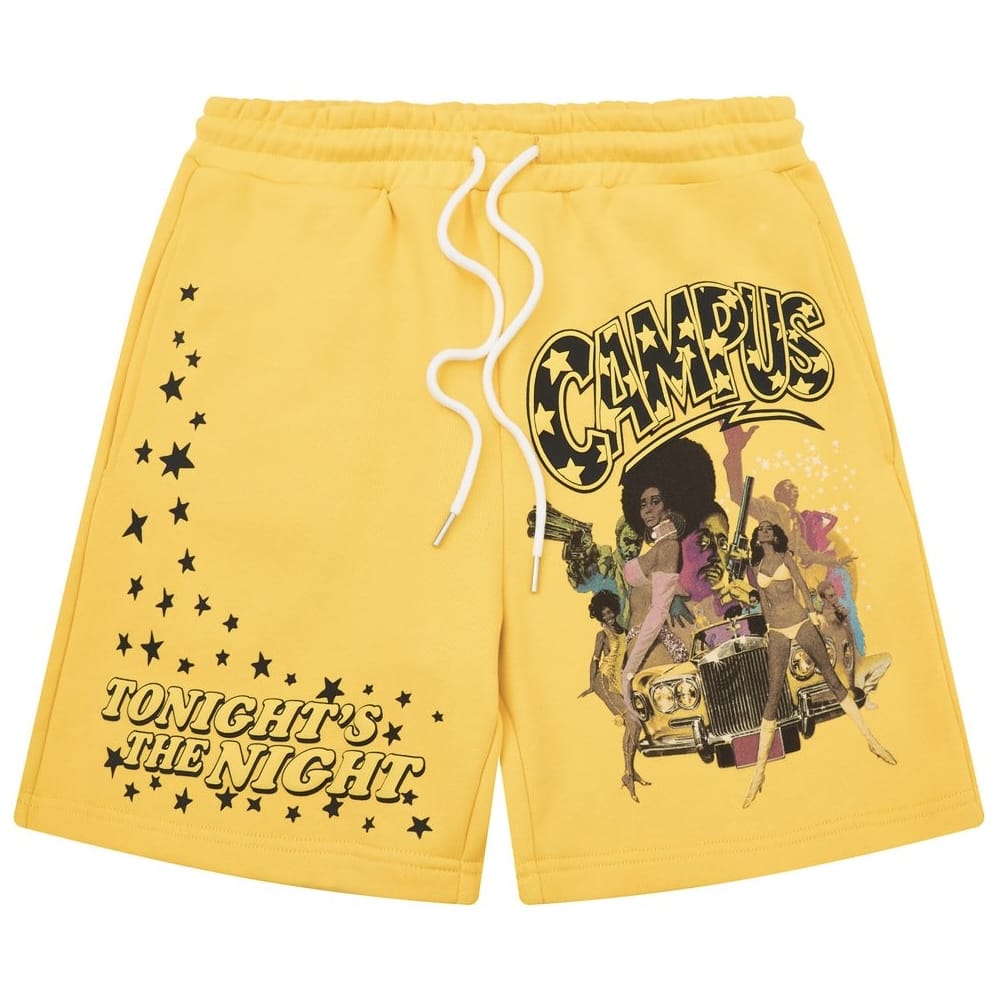 Campus Goods Good Company Shorts (Yellow) CG-SUM26-006
