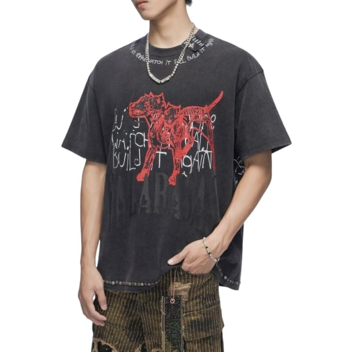 Valabasas Fallen Empire Tee (Vintage Black) VLBS-VT1-1119