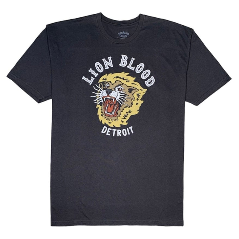 Lion Blood Detroit Lion T-Shirt (Black) - 0237