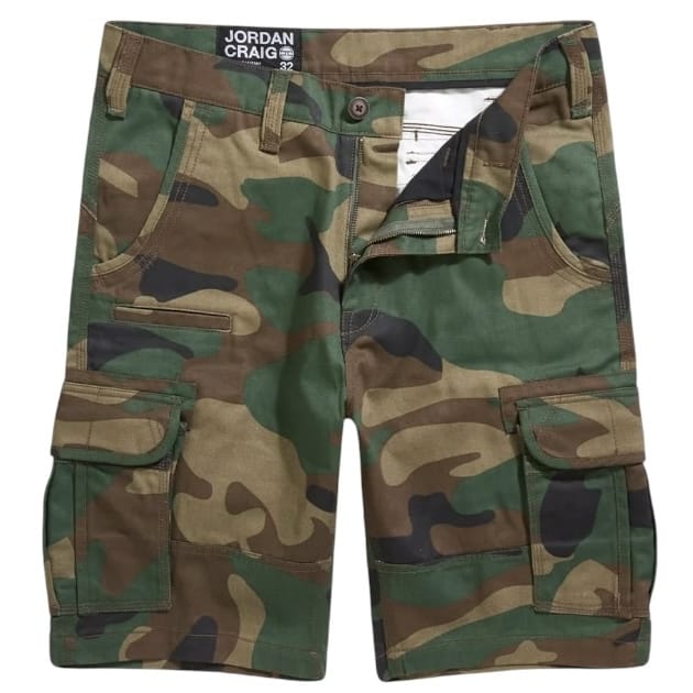 Jordan Craig Og Xavier Camo Cargo Shorts (Classic Woodland) 4462C