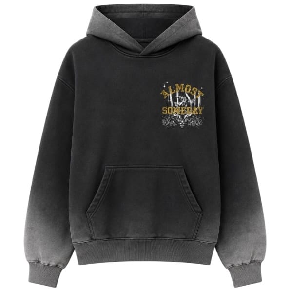 Almost Someday League Hoodie (Black)