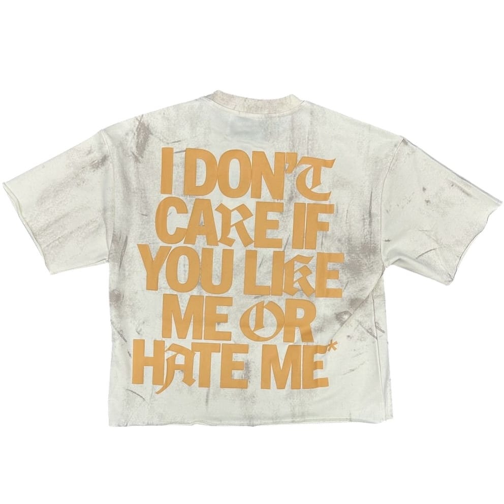 BKYS Destiny French Terry Cropped Tee (Off White) T1461