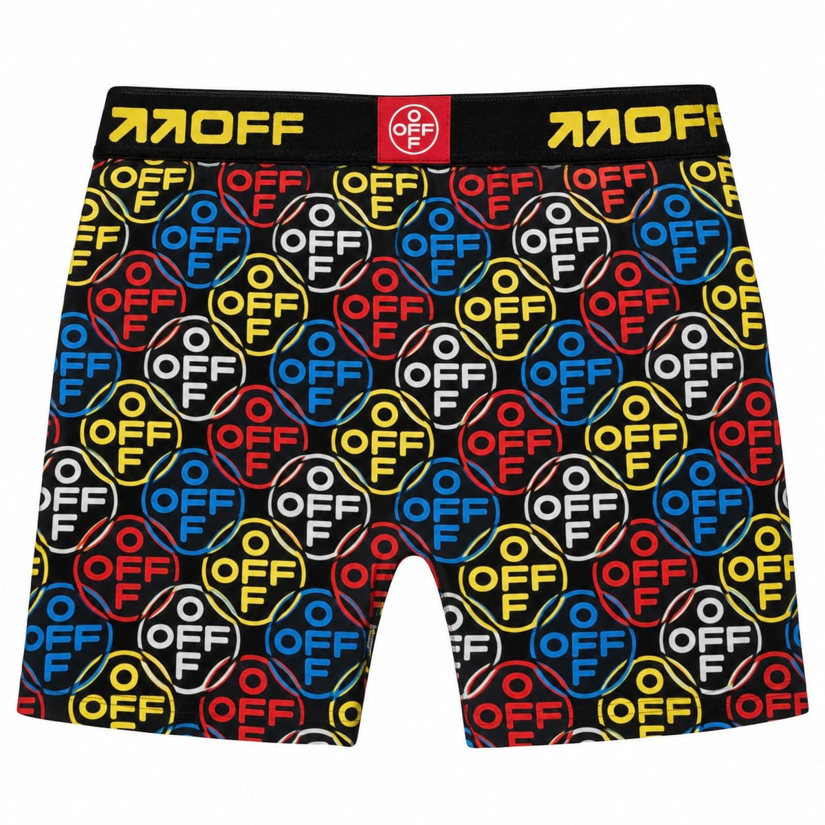 Lab Off-White Logos Aop Boxer Brief (Black Nrf/Multi)