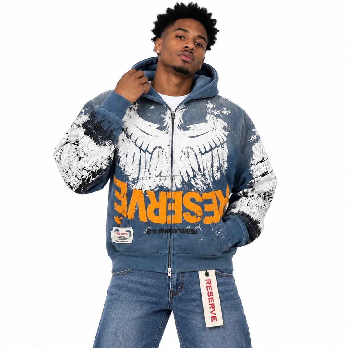 Reserve Pail Horse Hoodie (Blue)
