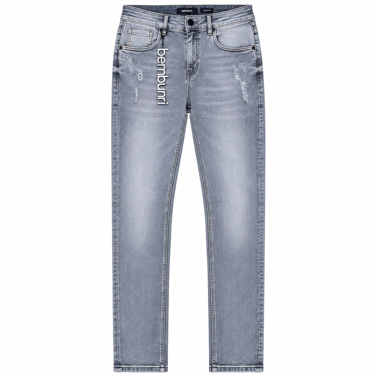 Bemburi Atlas Jean (Grey Wash)