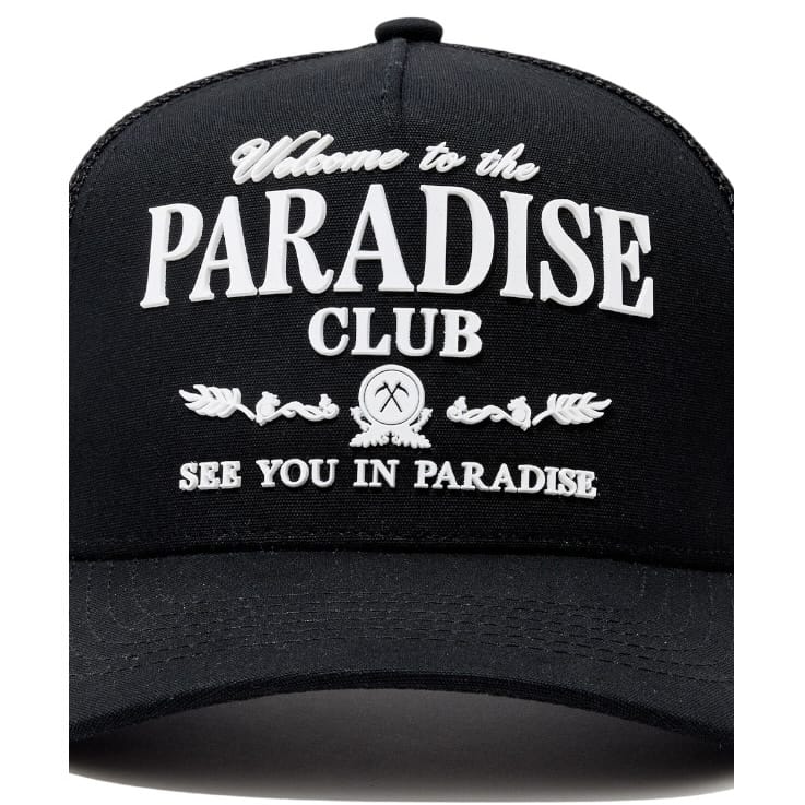 See You In Paradise Club Trucker Hat (Black) C2066