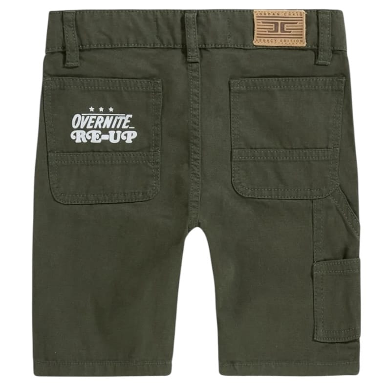 Kids Jordan Craig Re-up Mechanic Short Set (Dark Green)