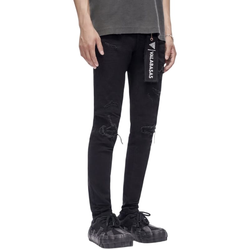 Valabasas Scimitar Skinny Jean (Black) VLBS-VJ2-1056