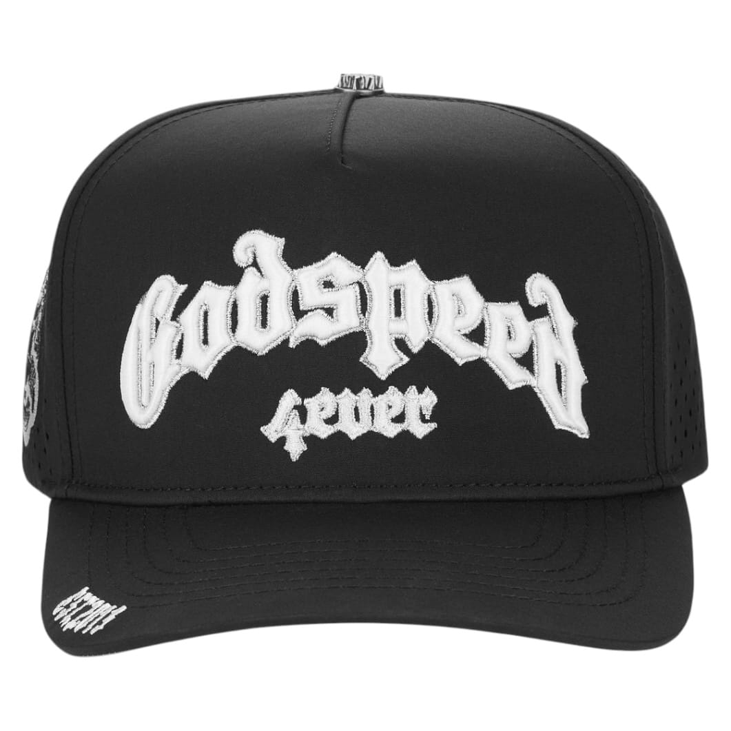 Godspeed Og Logo Snapback Hat (Black/White)