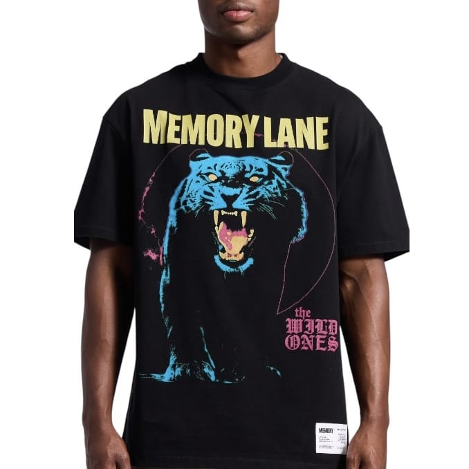 Memory Lane Wild Ones Tiger Tee (Black) ML-SP2-26-018