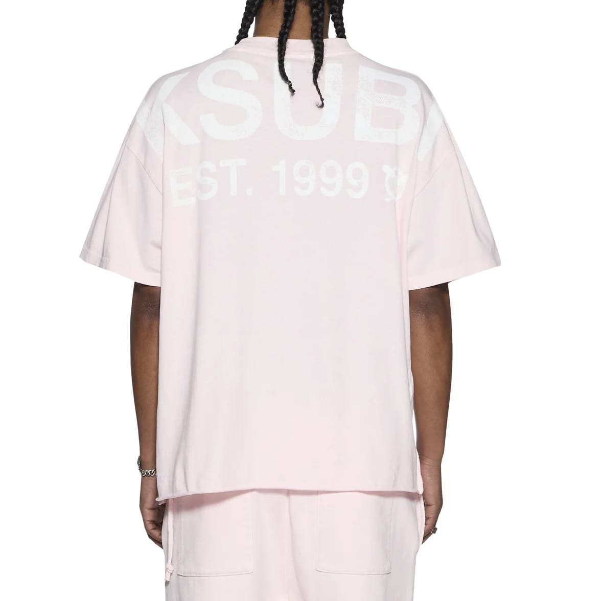 Ksubi Intruder Ekcess SS Tee (Quartz Fade Pink) MPF26TE002