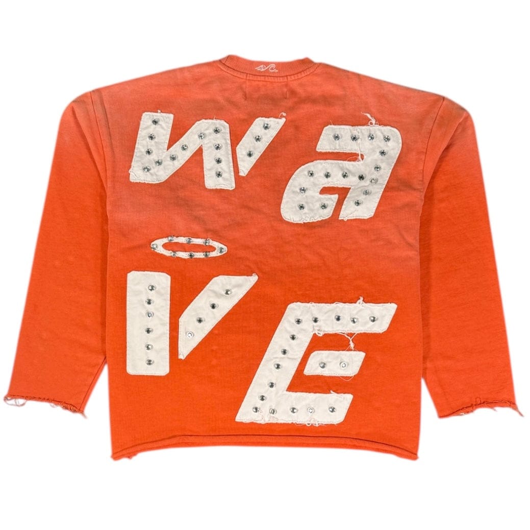 Mr. Wave Studio Crewneck (Acid Orange) WDS-9C001C