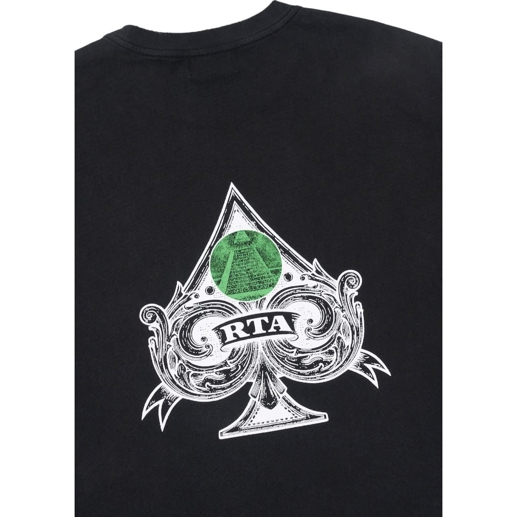 Rta Colin Oversized Tee (Vintage Black Spade)