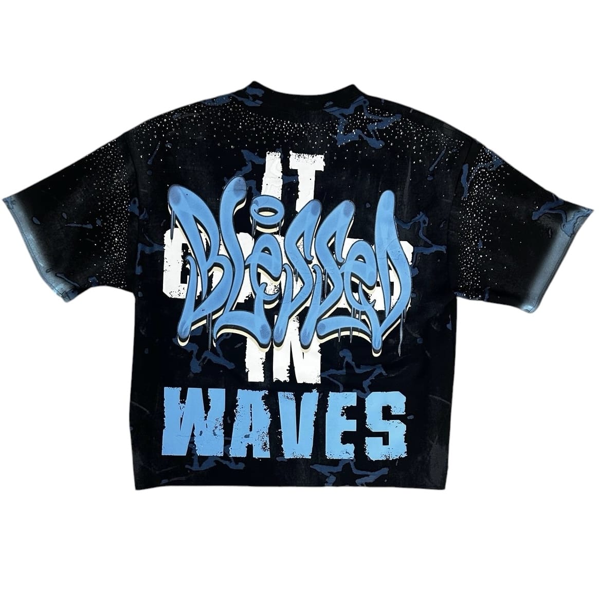 BKYS Blessed Double Side Cropped Tee (Black) T1530