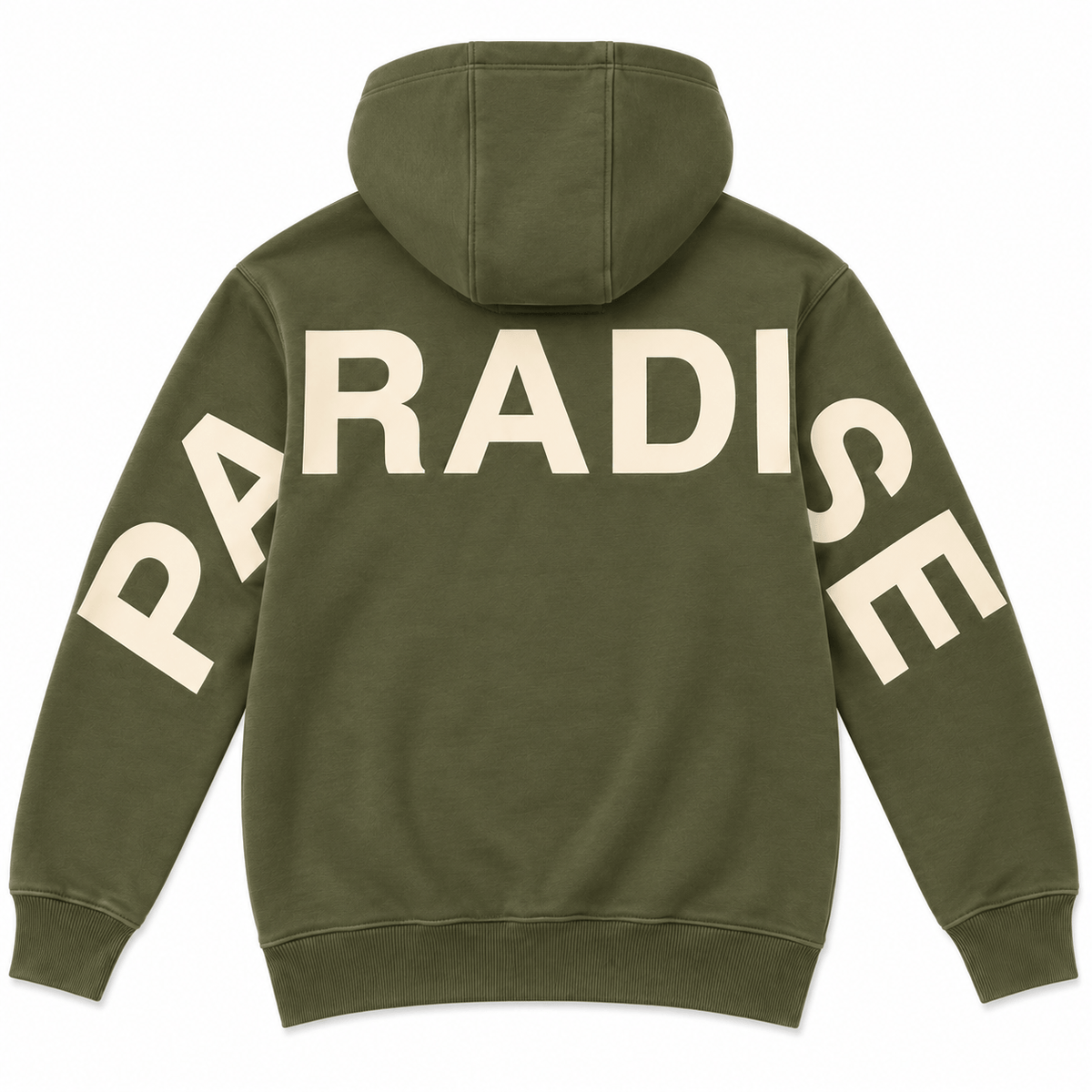 See You In Paradise Wingspan Hoodie (Olive/Cream) 8816H