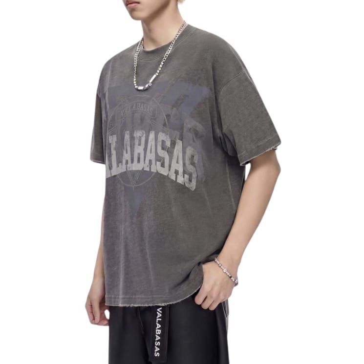 Vakabasas Graduate Tee (Vintage Grey) VLBS-VT1-1125