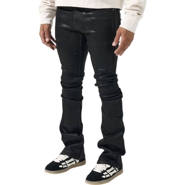 Serenede Onyx Stacked Jean (Coated Black) ONYXSTKD-CTDBLK