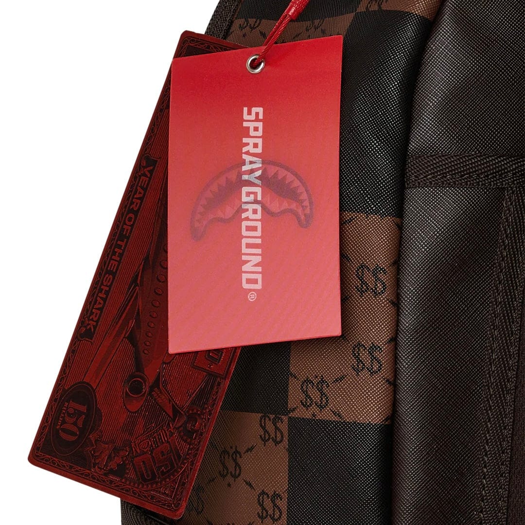 Sprayground That Big Check Shark Backpack