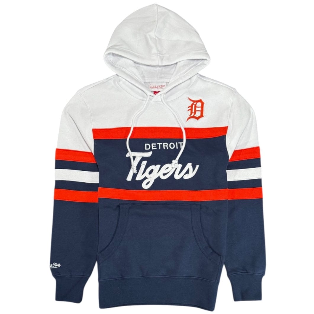Mitchell & Ness Detroit Tigers Head Coach Hoodie (Navy)