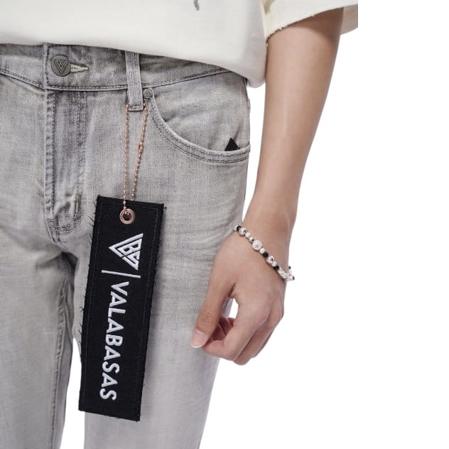 Valabasas Mr. Stacked Denim (Snow Grey) VLBS-VJ3-1005