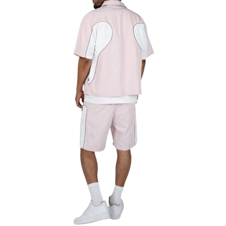 Eptm Lagoon Shirt & Short Set (Baby Pink)