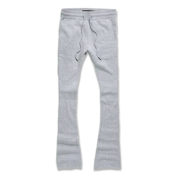 Jordan Craig Uptown Stacked Sweatpants (Grey) 8821L