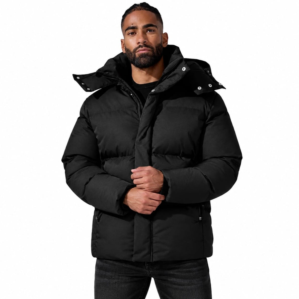 Jordan Craig Jackson Heights Puffer Jacket (Black) 92600M