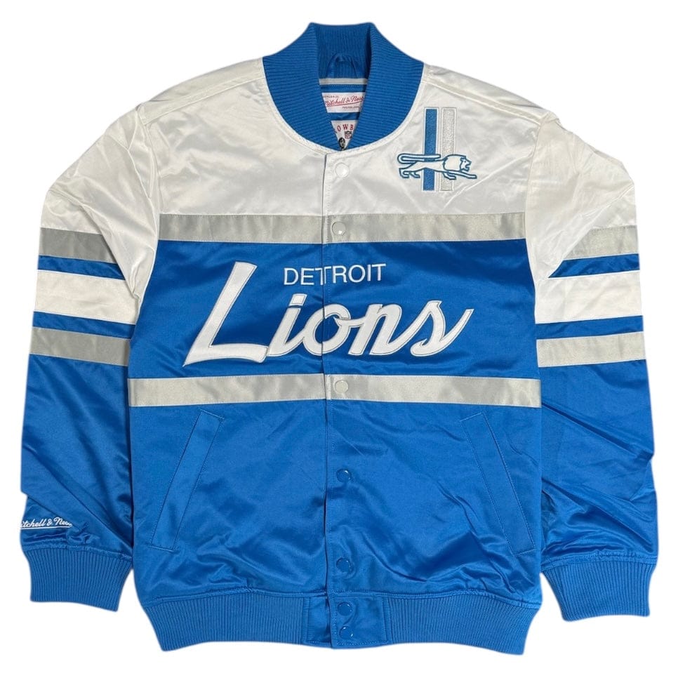 Mitchell & Ness NFL Detroit Lions Head Coach Jacket (Blue)