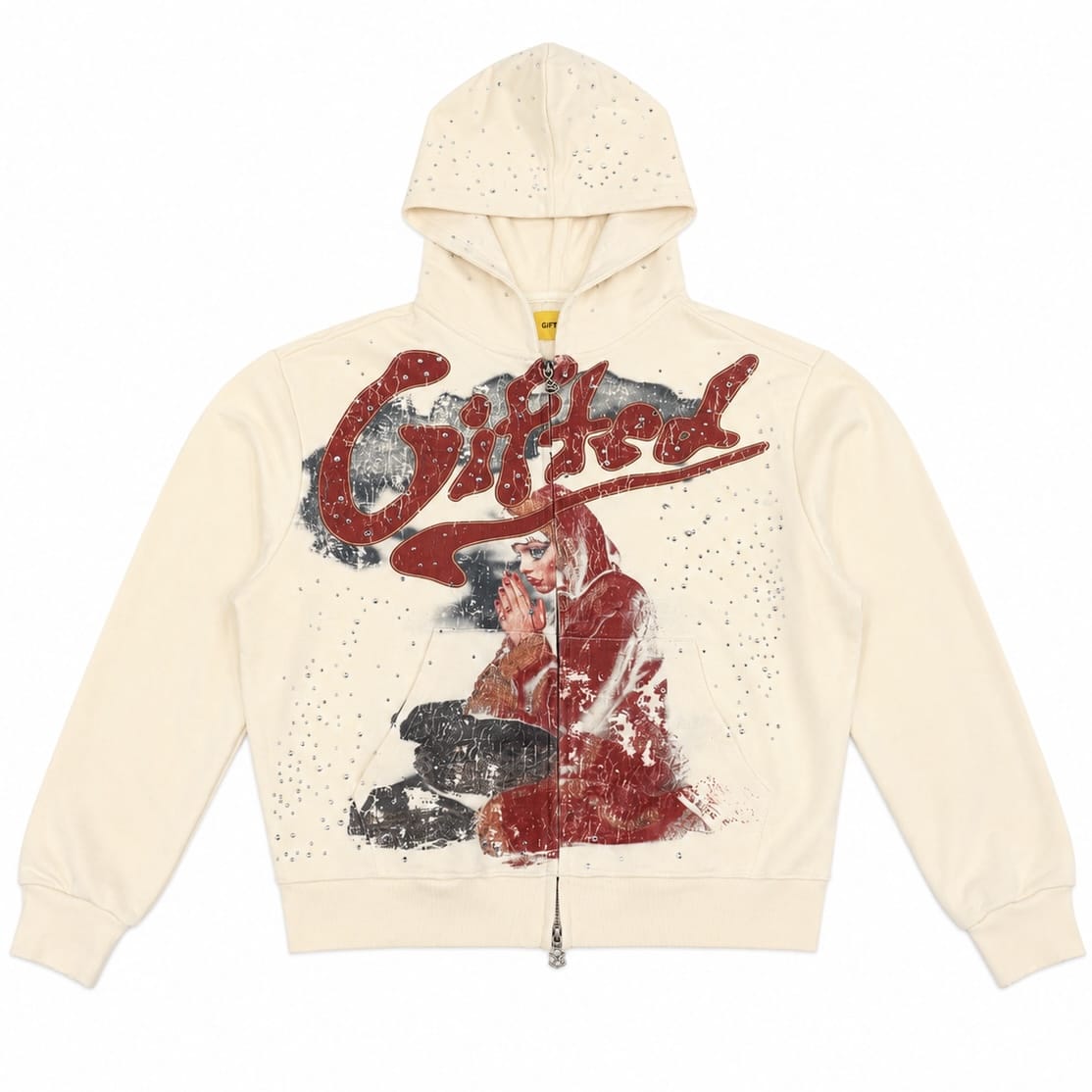 GFTD La Spirit Hoodie & Pants Set (Cream)