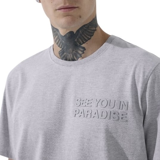 See You In Paradise Tonal Short Set (Heather Grey) 2078A/2078S