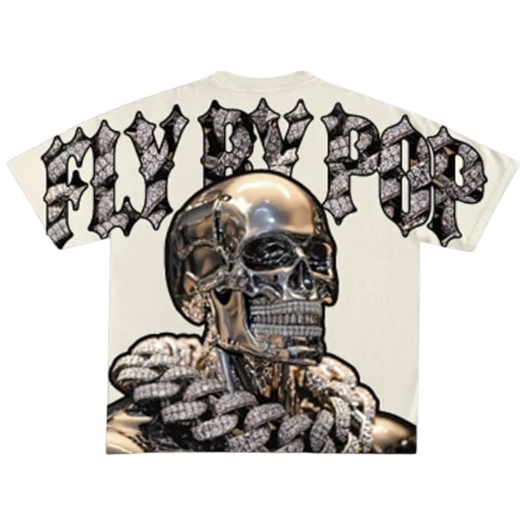 Fly By Popularity Machine Tee (Cream) FBP028