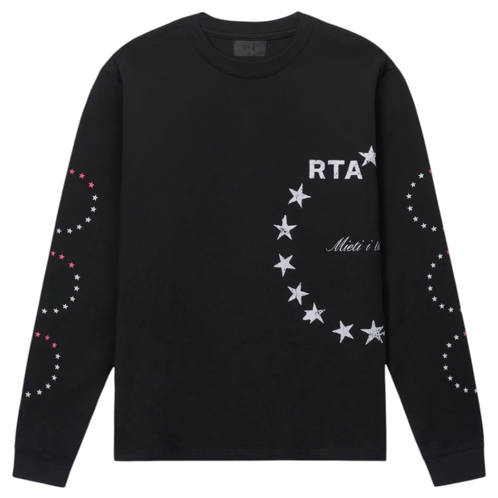 Rta Lawrence Long Sleeve Tee (Black Star Wire) MCVUK911-T1193BKSTW