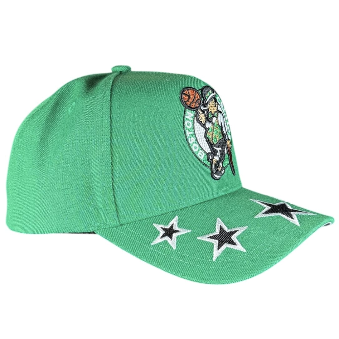 Mitchell & Ness NBA Boston Celtics Shining Stars Snapback (Green)