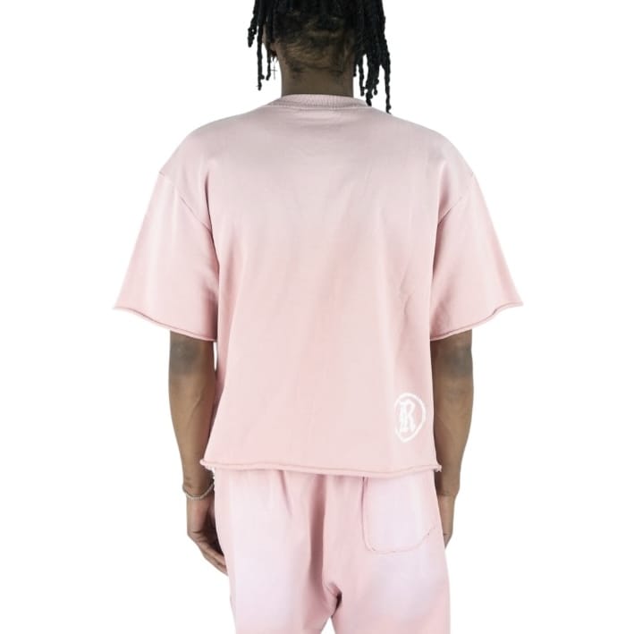 R3bel Denim Shady French Terry Set (Pink)