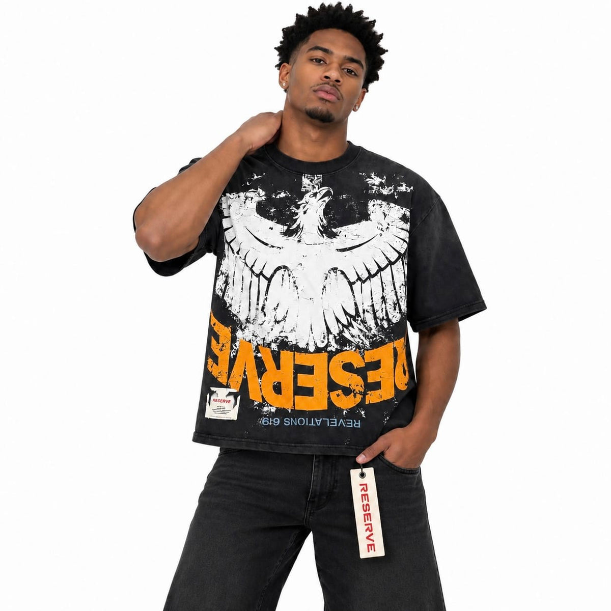 Reserve Pail Horse Tee (Black)